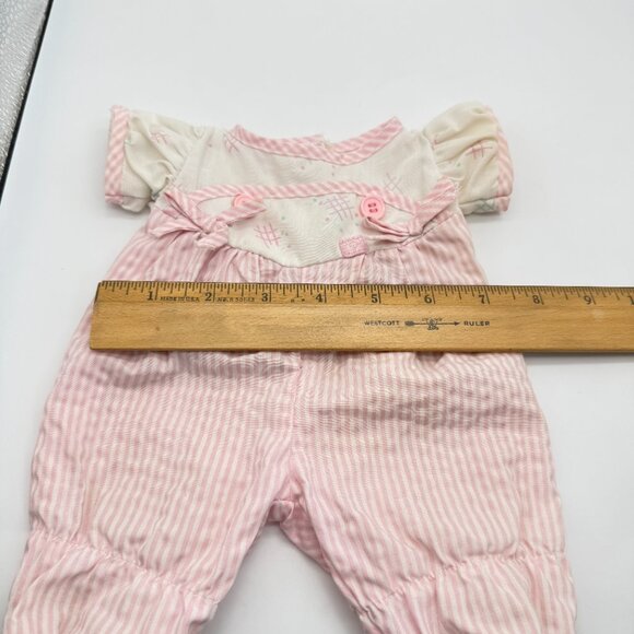 Cabbage Patch Kids BBB Beany Butt Babies Doll Pink & White Striped by Hasbro - Picture 7 of 7